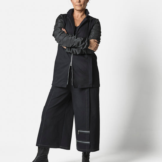 My Soul Longline Stretch Jacket Black