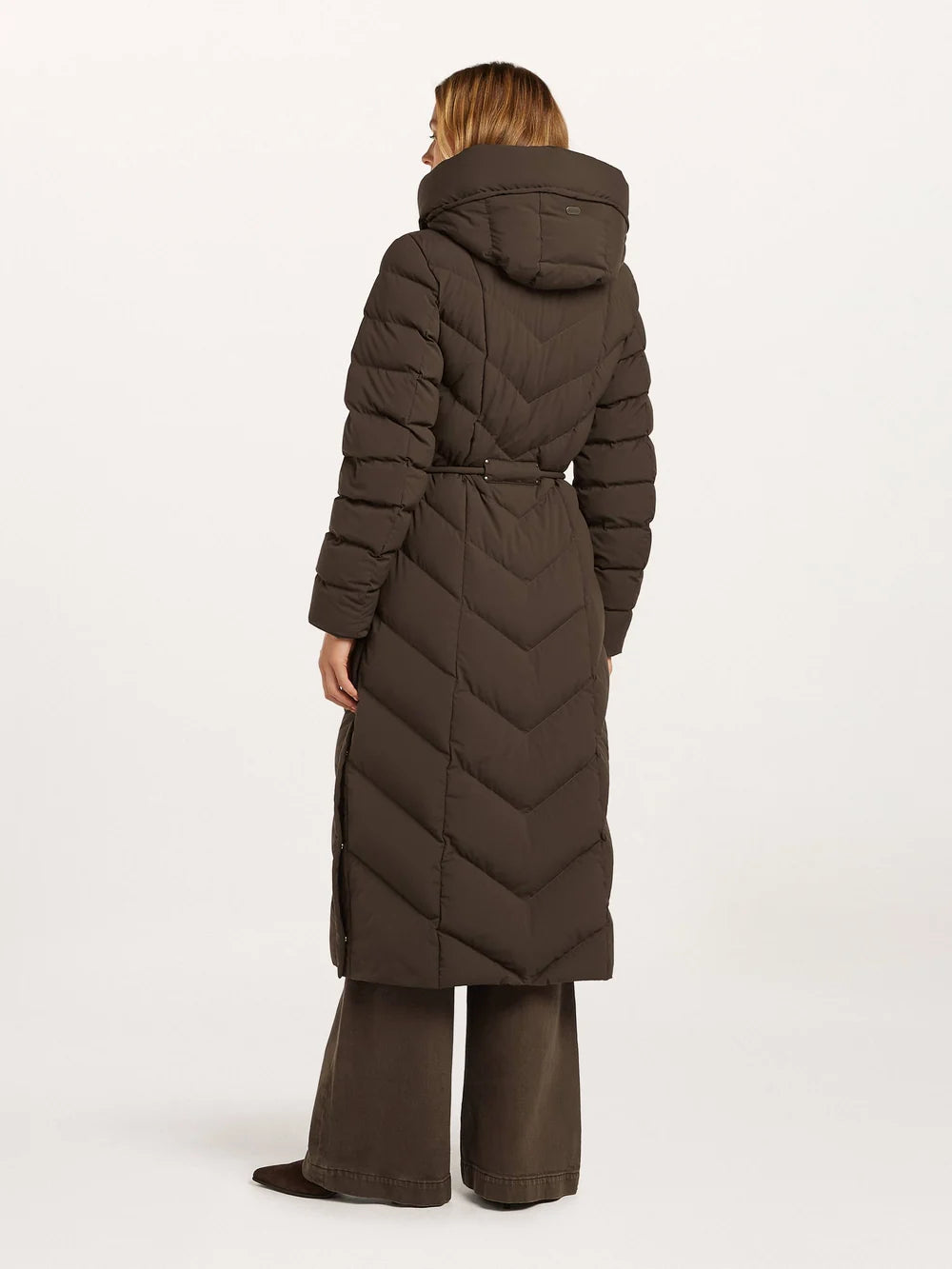 Beaumont Valea Long Puffa Dark Chocolate BM027.60.263