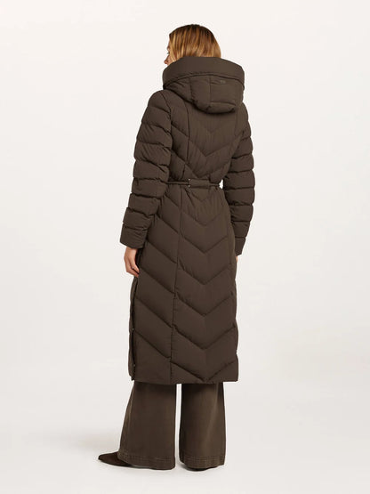 Beaumont Valea Long Puffa Dark Chocolate BM027.60.263