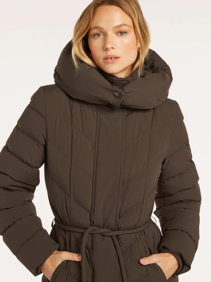 Beaumont Valea Long Puffa Dark Chocolate BM027.60.263
