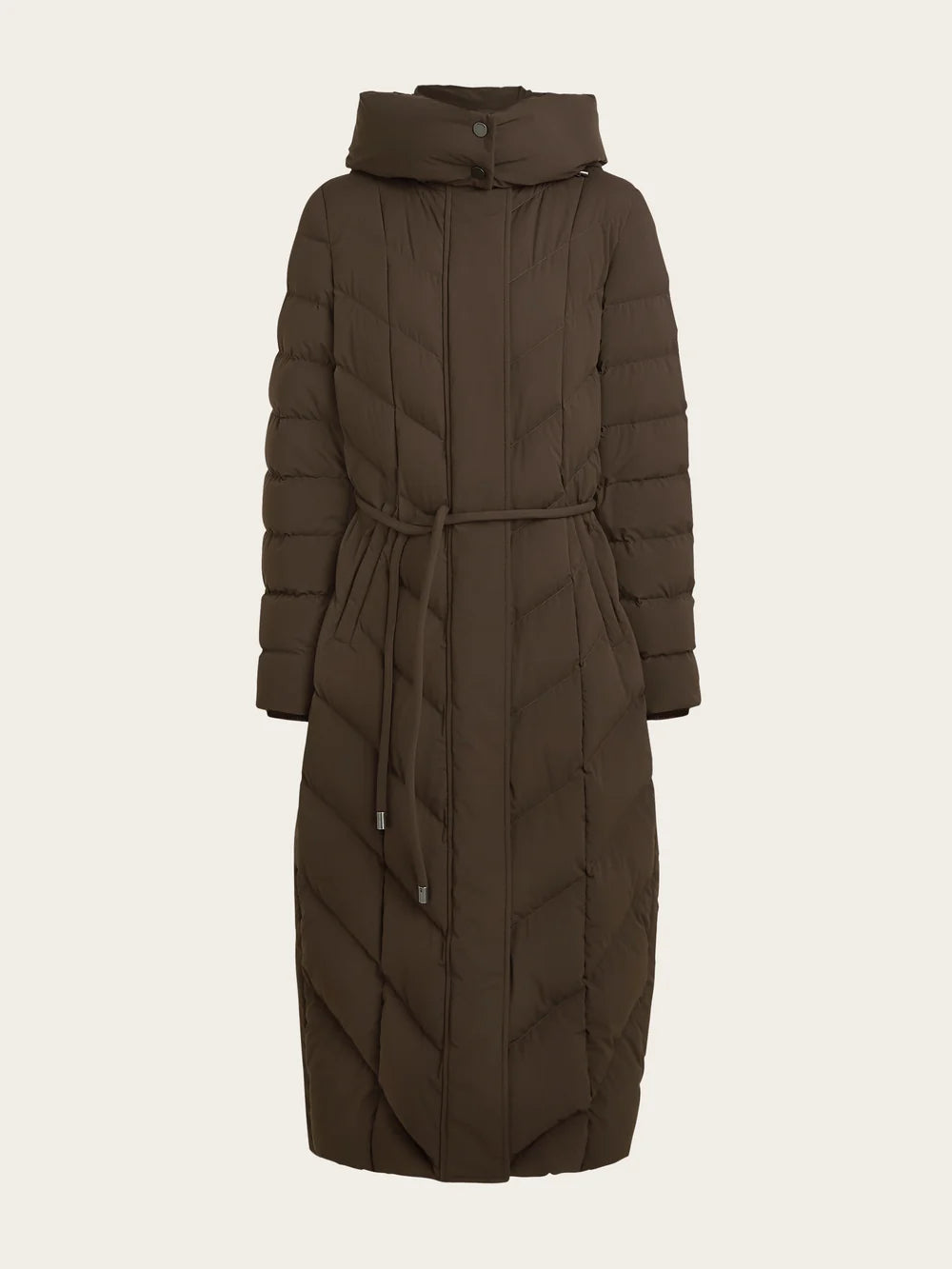 Beaumont Valea Long Puffa Dark Chocolate BM027.60.263