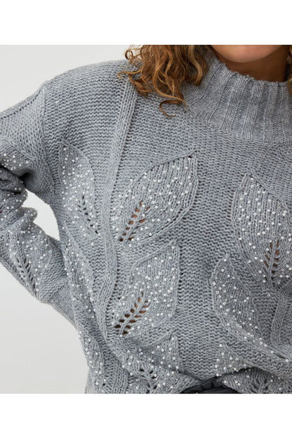 AW24 Esqualo Pearl Melange Sweater