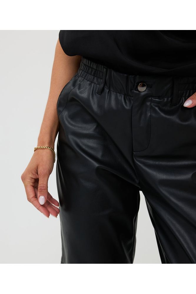 AW24 Esqualo Leather Jogger Trouser