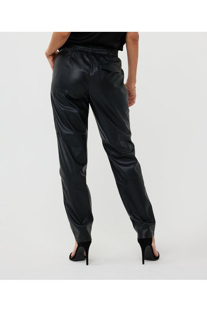 AW24 Esqualo Leather Jogger Trouser