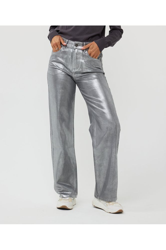 AW24 Esqualo Jeans Metallic Trouser