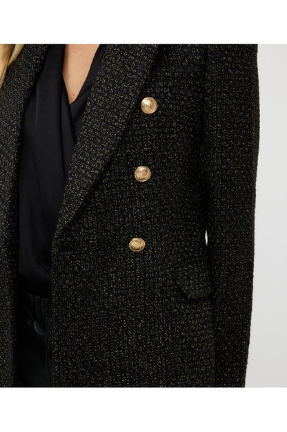 AW24 Esqualo Boucle Long Blazer