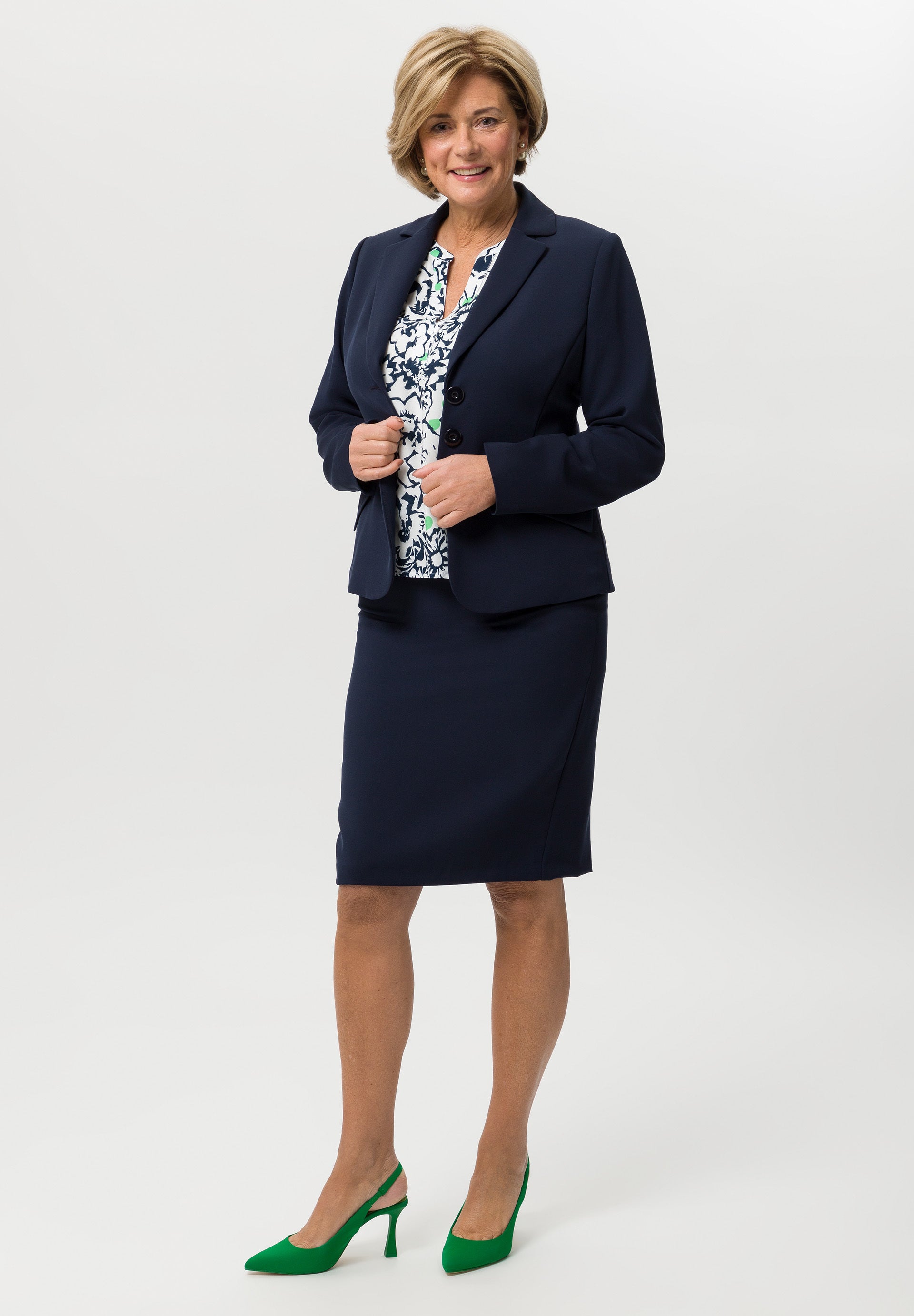 Frank Walder Ink Pencil Skirt 722230