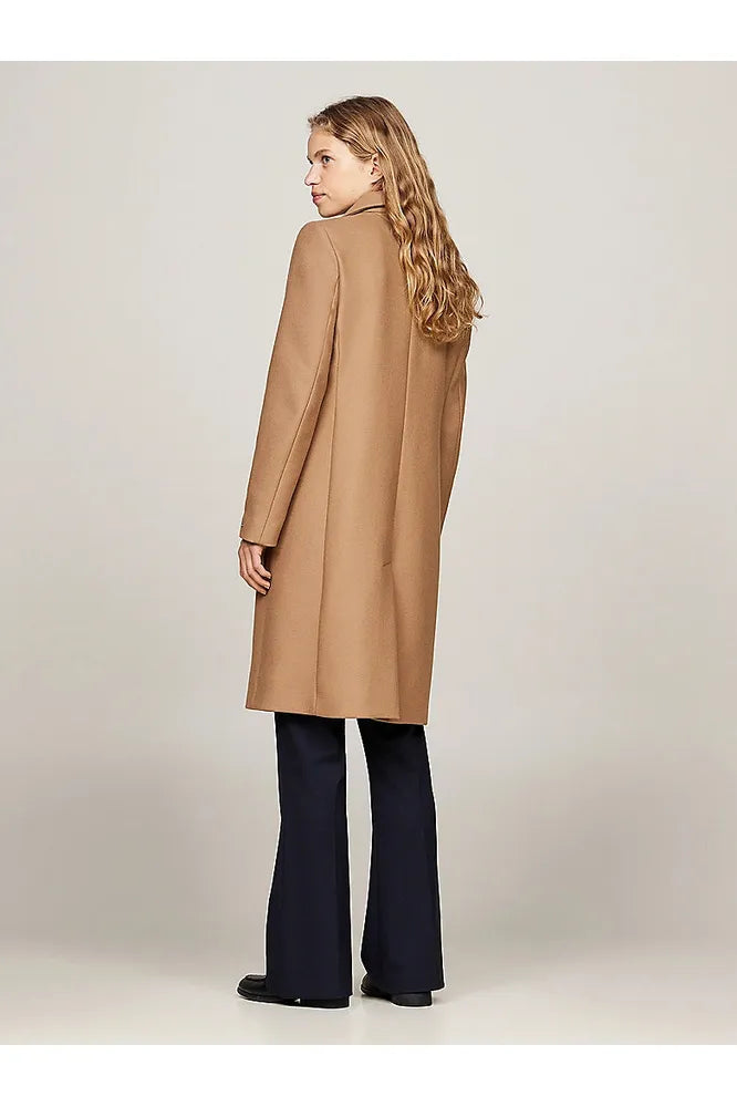 AW24 TH Wool Blend Classic Coat