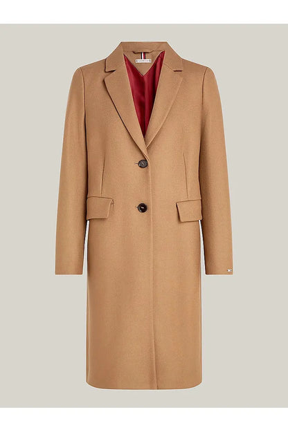 AW24 TH Wool Blend Classic Coat