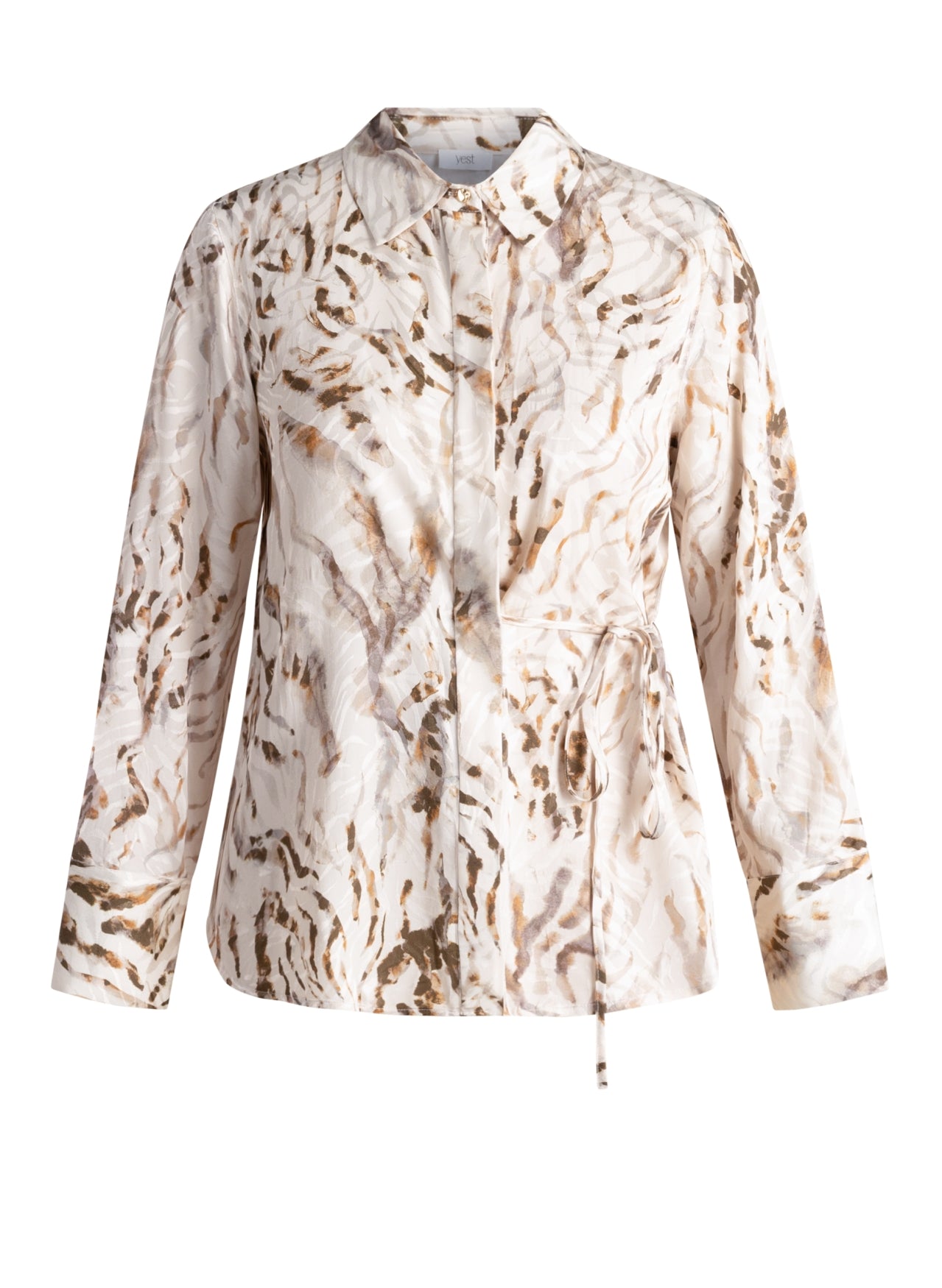 Yest Stefanie Top Beige Cream / Multi Colour