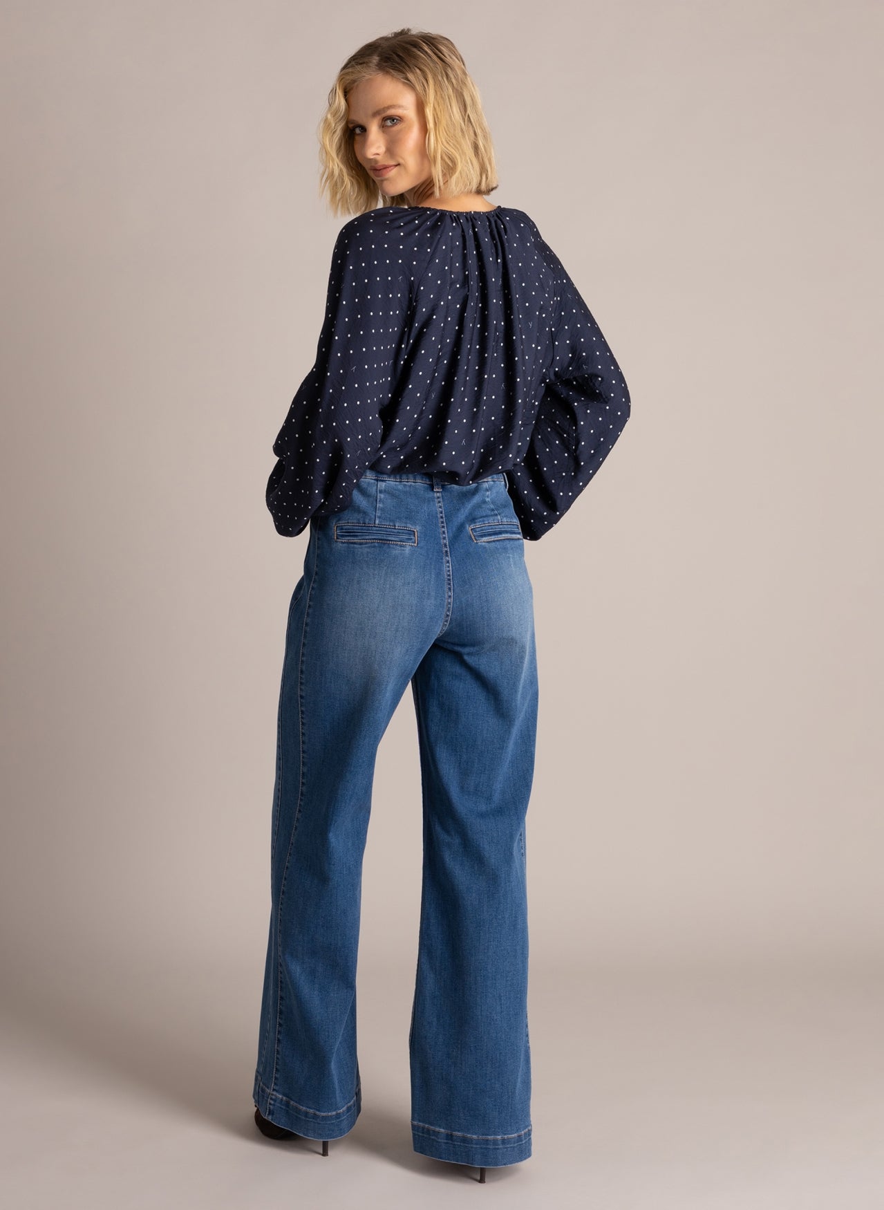 Yest Sinka Trousers Dark Stone