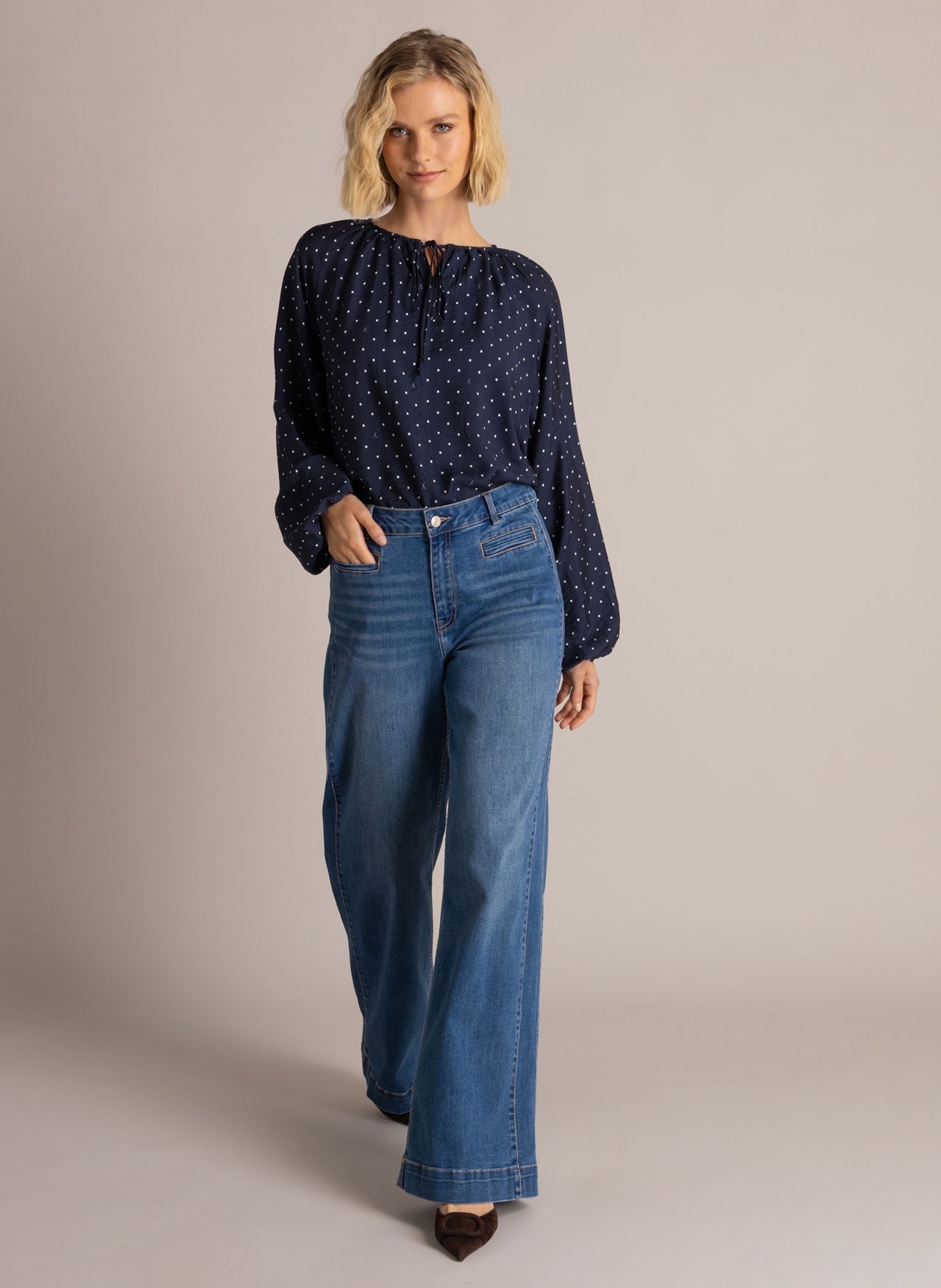 Yest Sinka Trousers Dark Stone