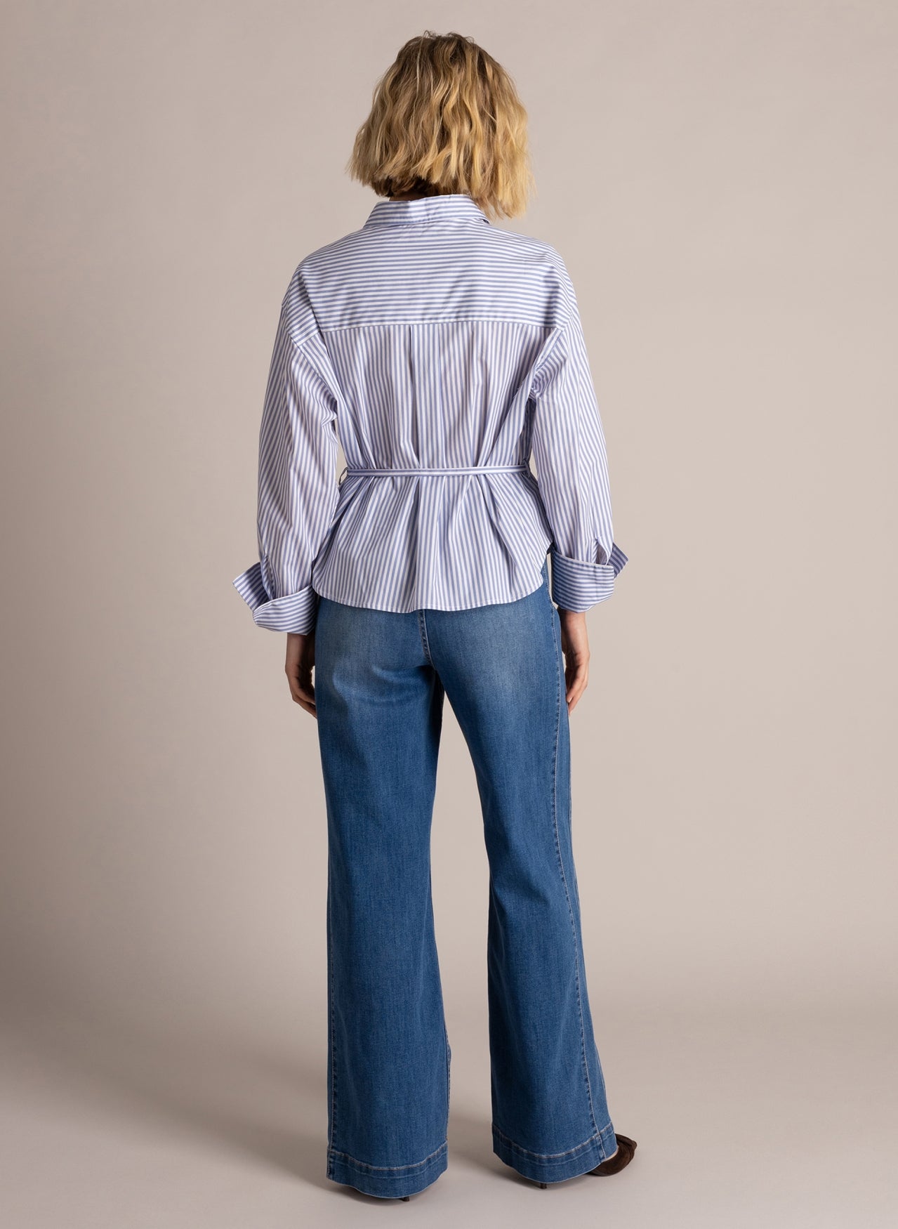 Yest Sona Shirt Morning Blue / Off White