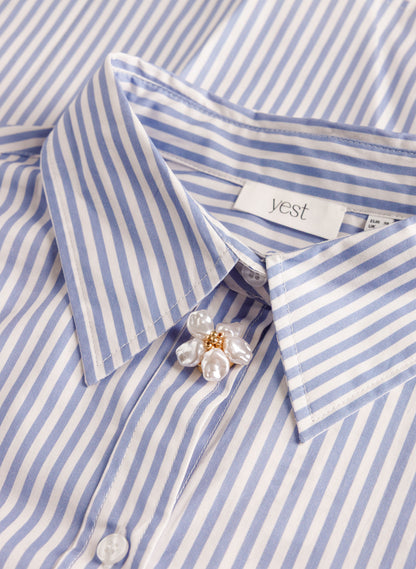 Yest Sona Shirt Morning Blue / Off White