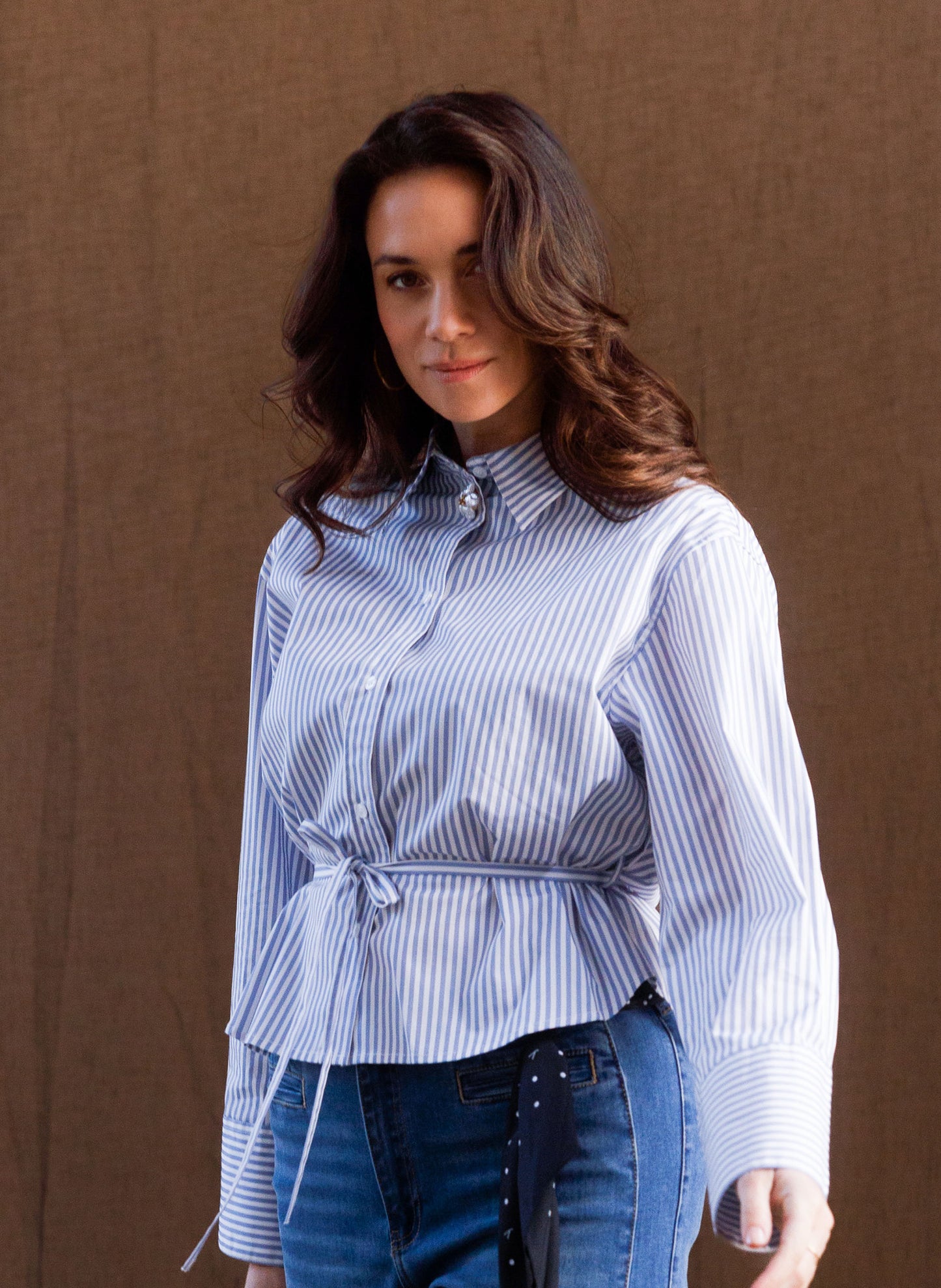 Yest Sona Shirt Morning Blue / Off White