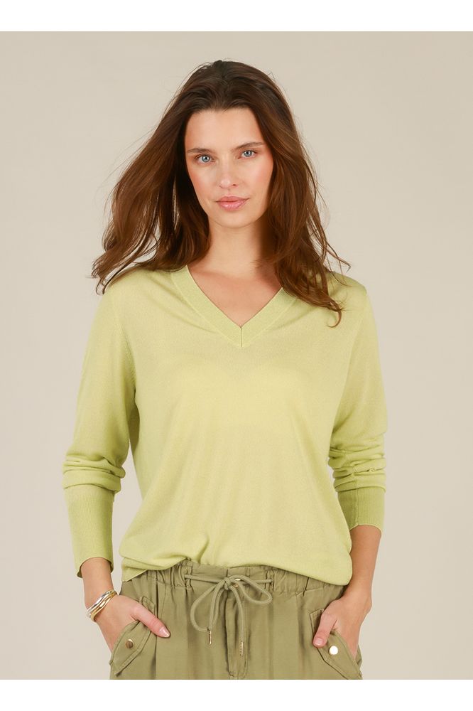 YEST Iolana Jumper Green 0006109