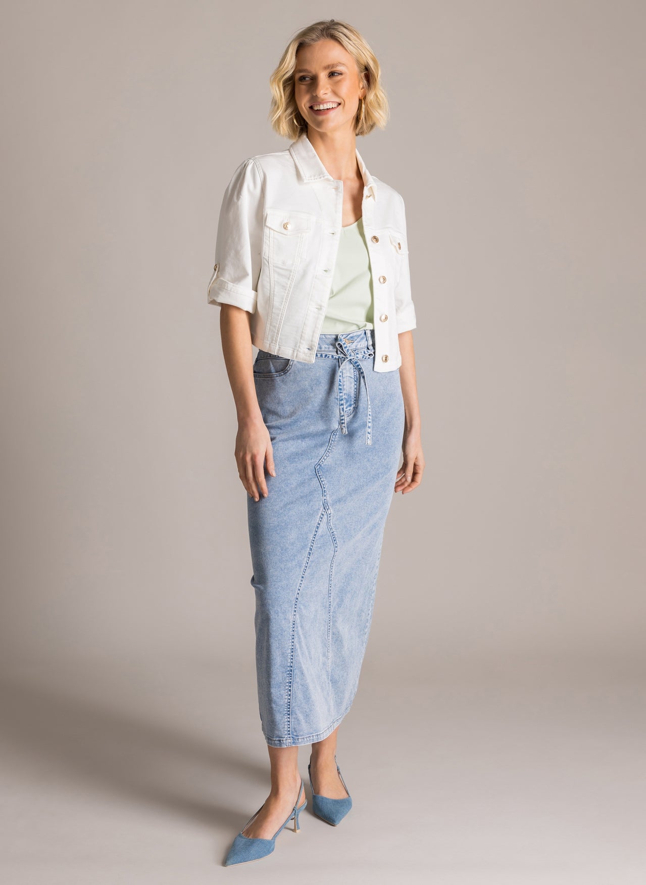 YEST Samma Jacket Off White 0006153