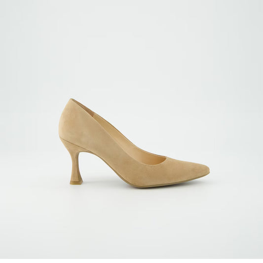 Paul Green Heels Beige Suede