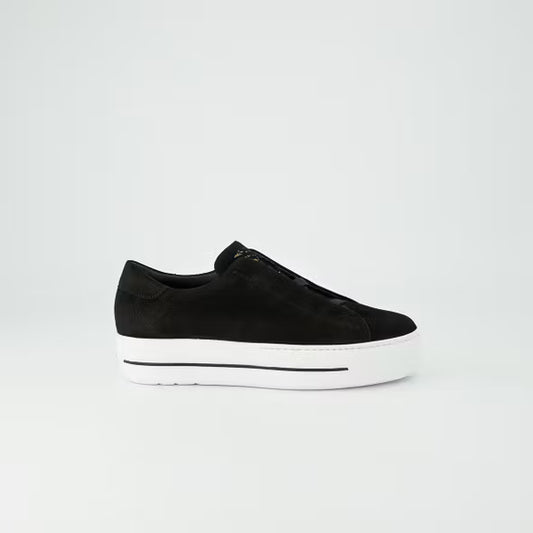 Paul Green Sneaker Samtziege Black