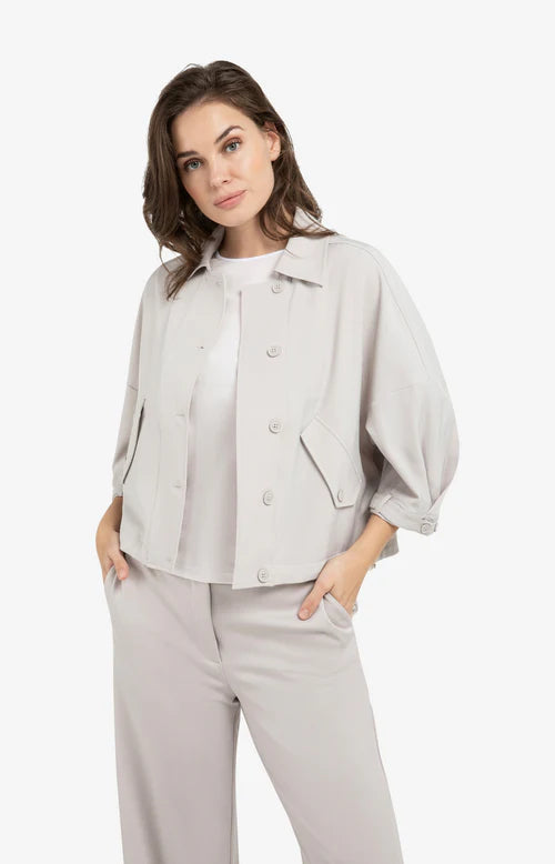YAYA Blouse Jacket Steel Wool Grey