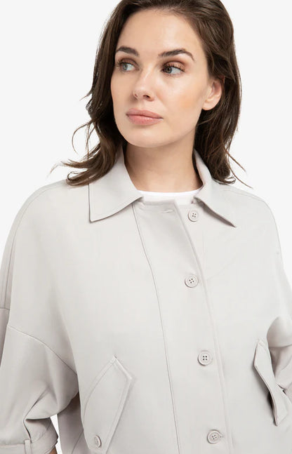 YAYA Blouse Jacket Steel Wool Grey