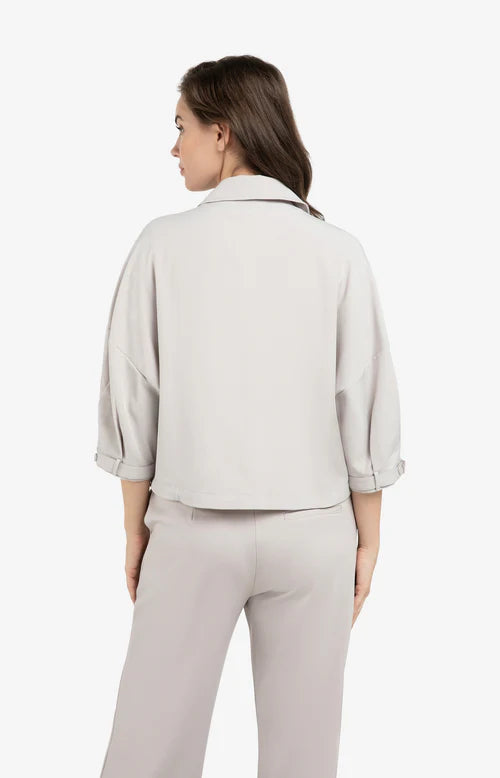 YAYA Blouse Jacket Steel Wool Grey