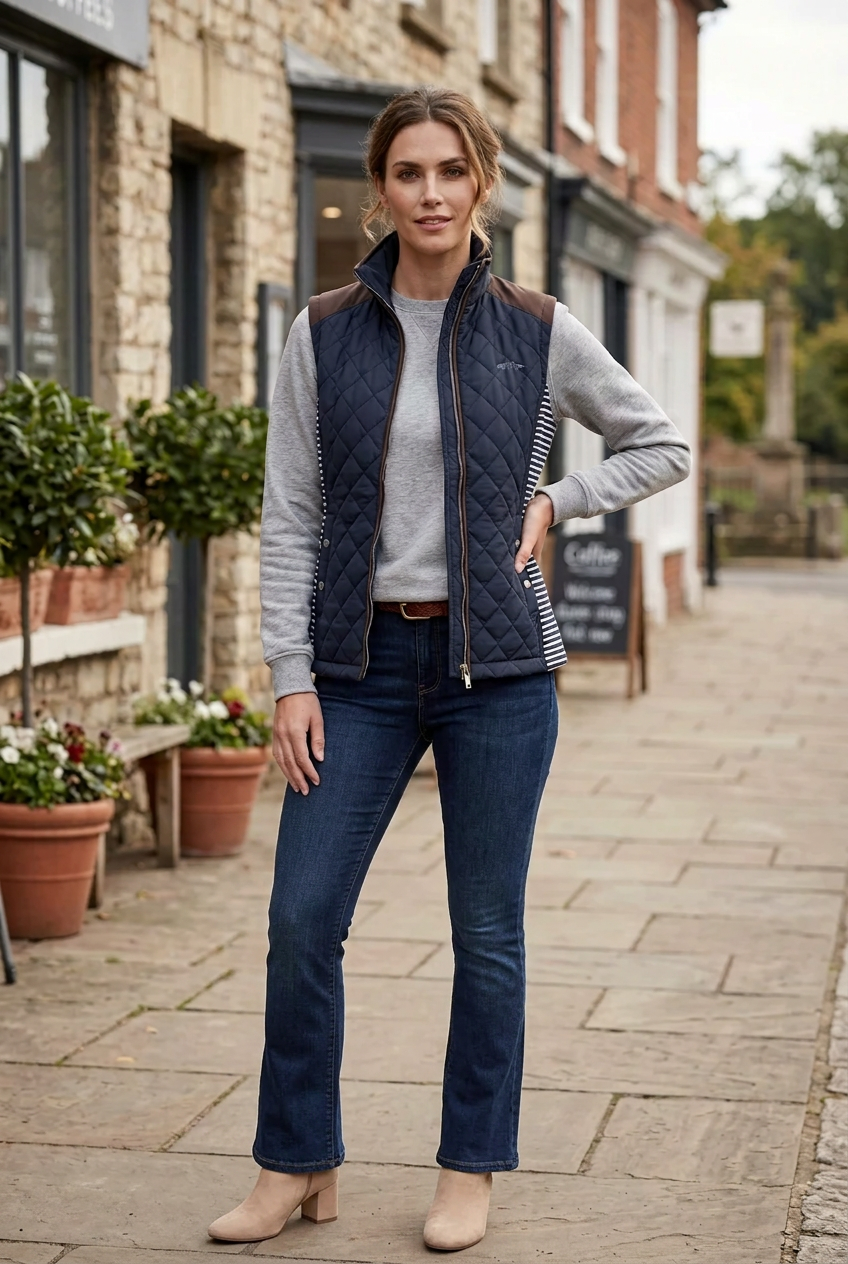 HV Polo Isabel Bodywarmer Navy