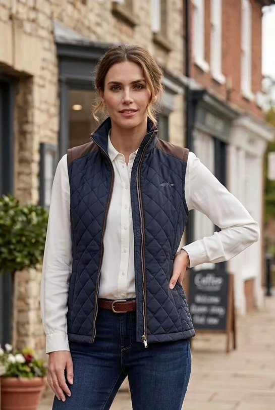 HV Polo Isabel Bodywarmer Navy