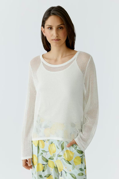 Oui Fine Knit Sweater 97552