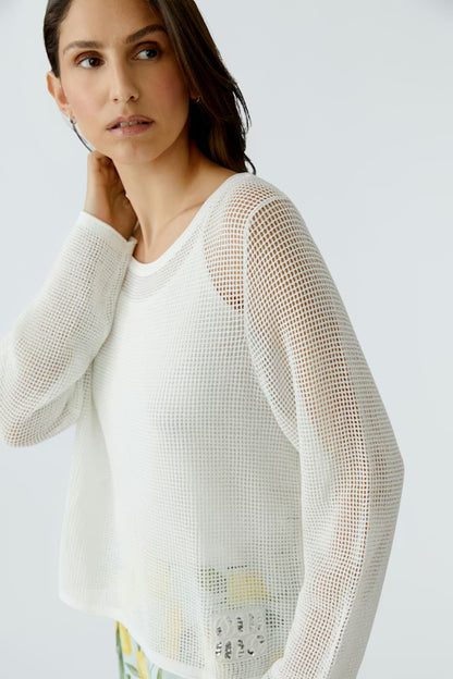 Oui Fine Knit Sweater 97552