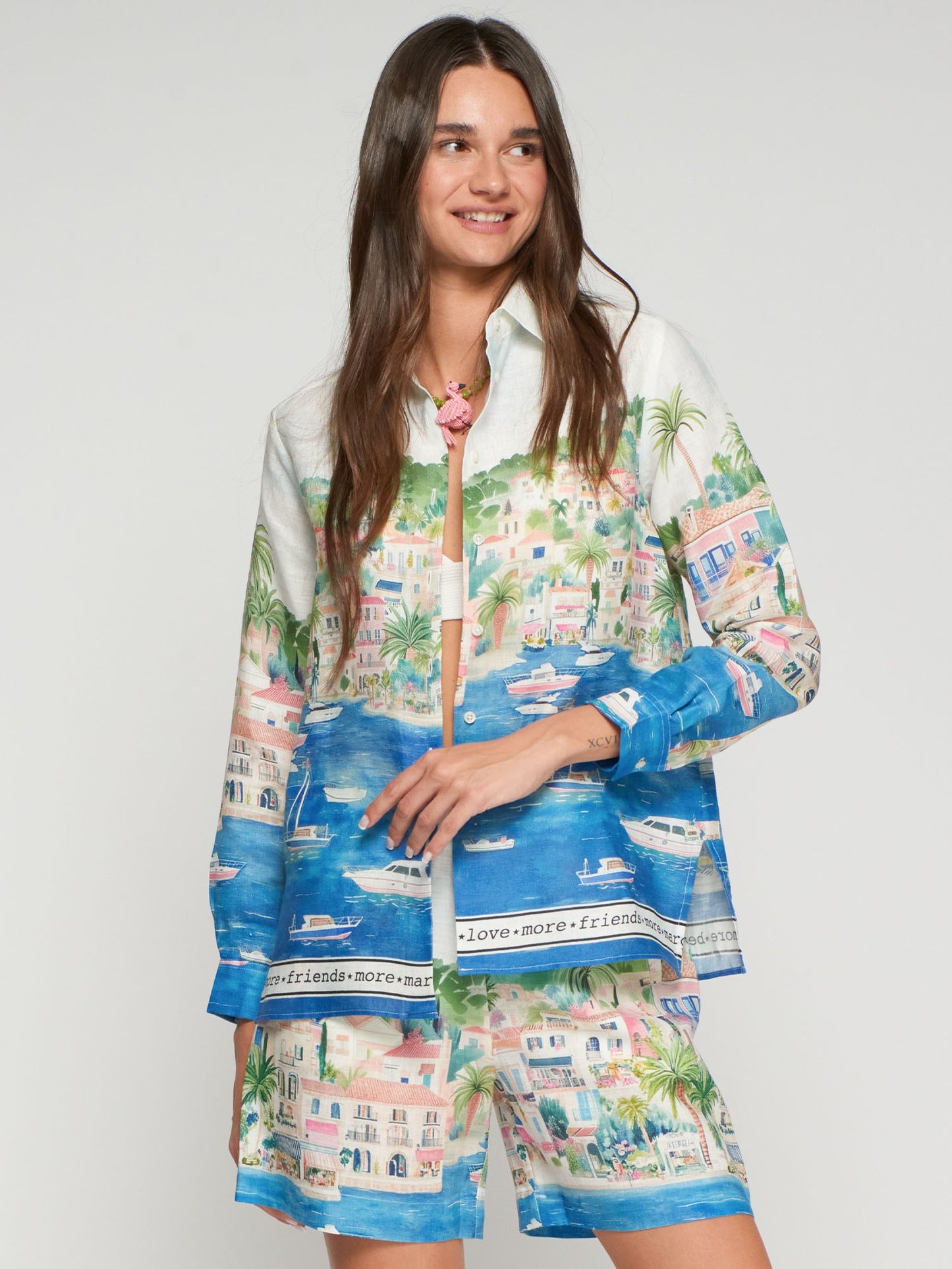 Vilagallo Coastal City Shirt 33566