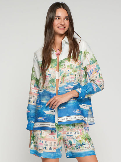 Vilagallo Coastal City Shirt 33566