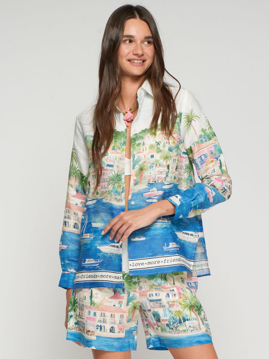 Vilagallo Coastal City Shirt 33566