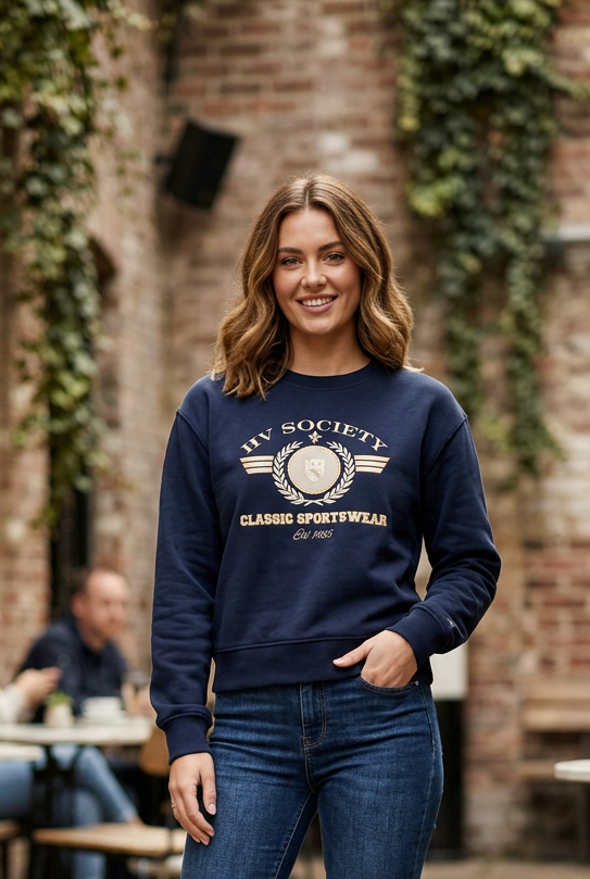 HV Polo Amelie Sweater Royal Blue