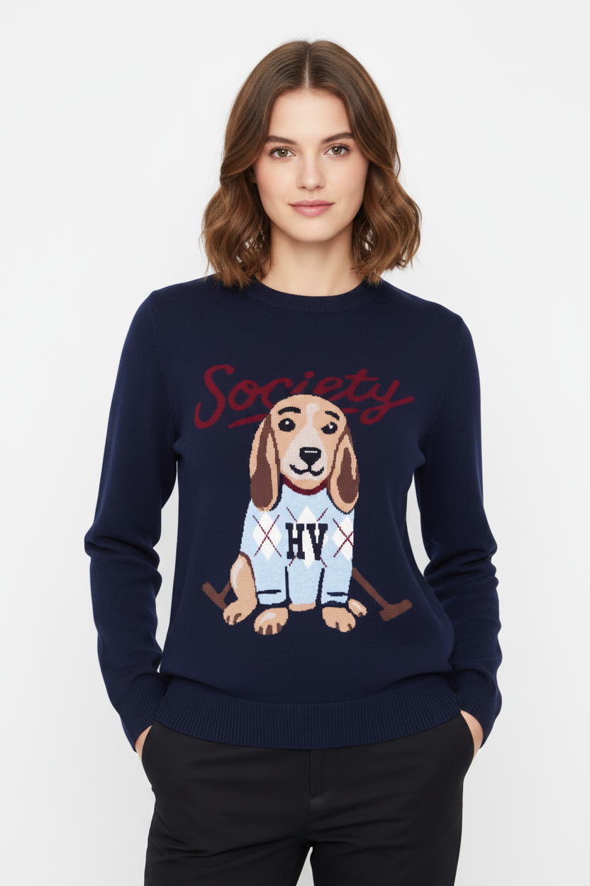HV Polo Valerie Pullover Navy