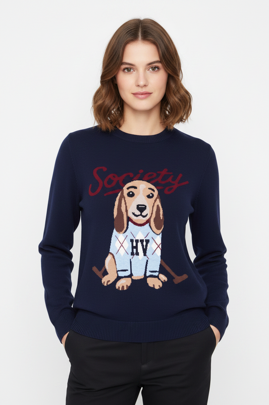 HV Polo Valerie Pullover Navy