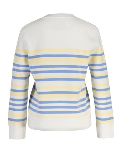 Gant Textured Cardigan Vanillla Yellow