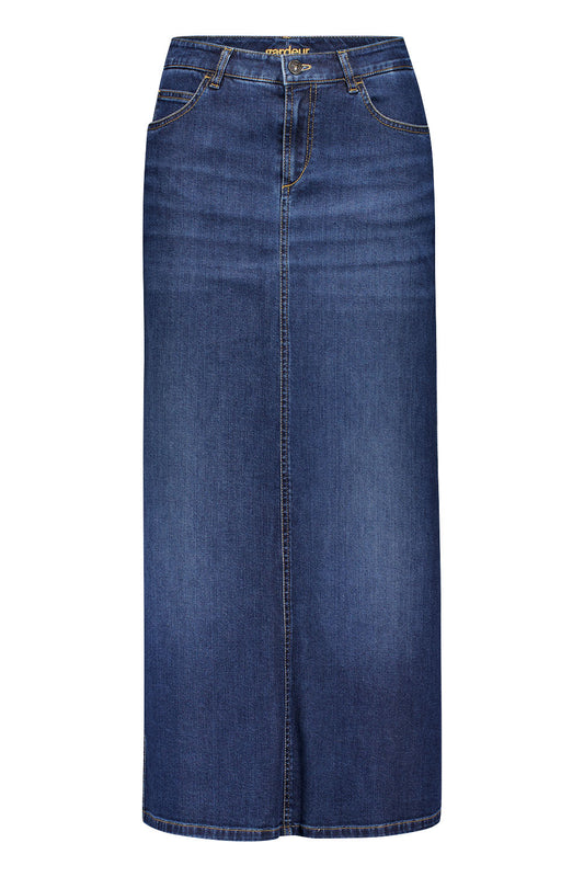 Gardeur Joria Denim Skirt 670721 Blue