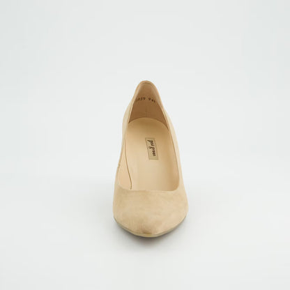Paul Green Heels Beige Suede