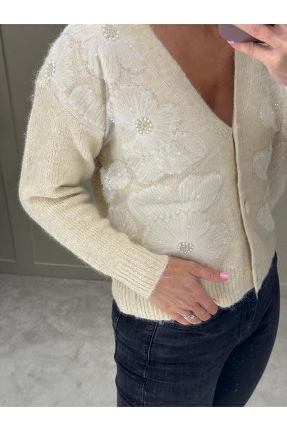 TSC Petal & Pearl Cardigan