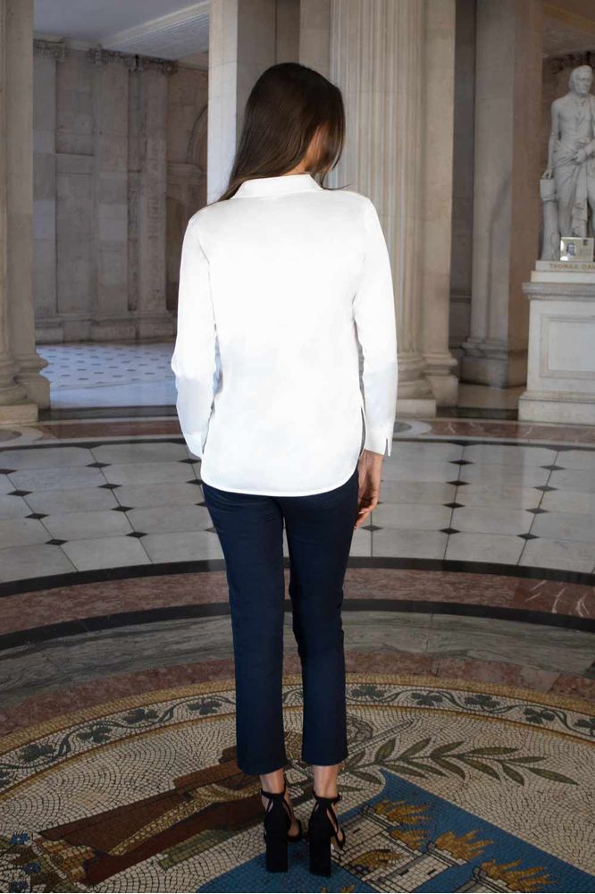 No2moro Joy Silk Look Shirt