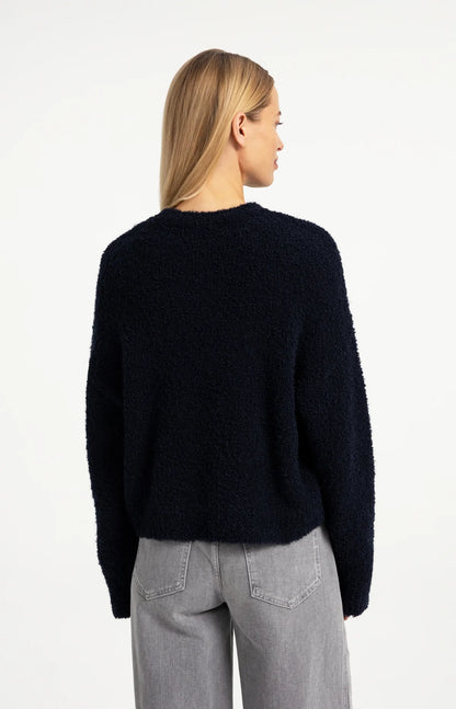 YAYA So Fine Sweater Cat Black Dessin