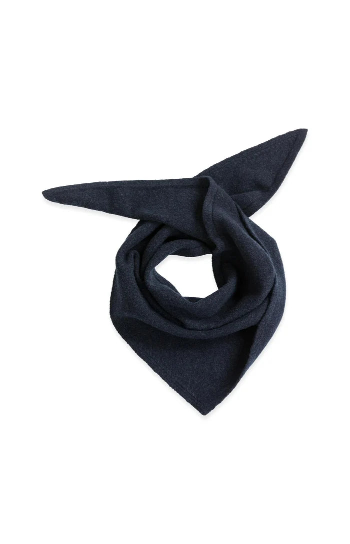 YAYA Knitted Scarf - Cat Black Melange