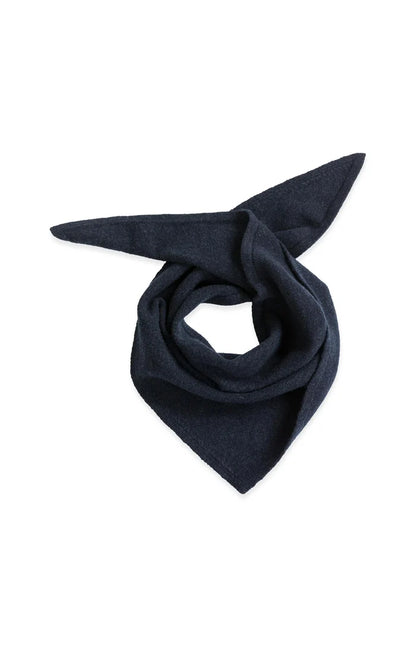 YAYA Knitted Scarf - Cat Black Melange