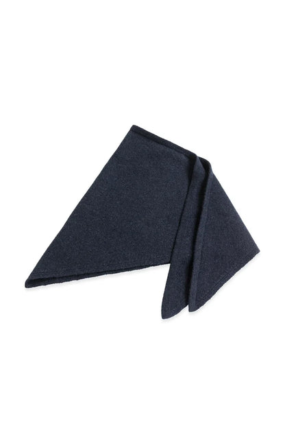 YAYA Knitted Scarf - Cat Black Melange