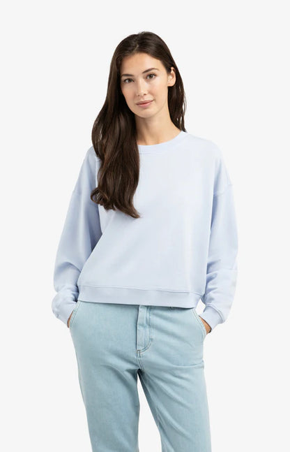 YAYA Lightweight Sweatshirt Ice Blue