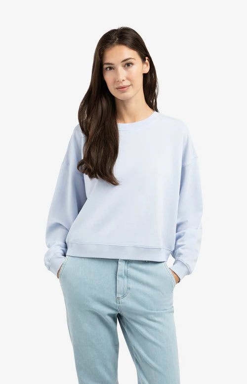 YAYA Lightweight Sweatshirt Ice Blue