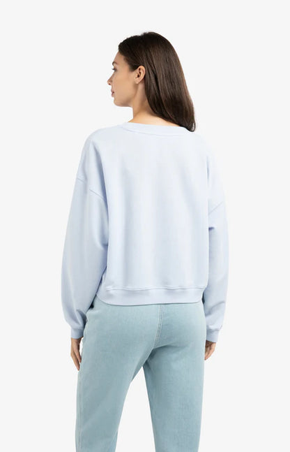YAYA Lightweight Sweatshirt Ice Blue