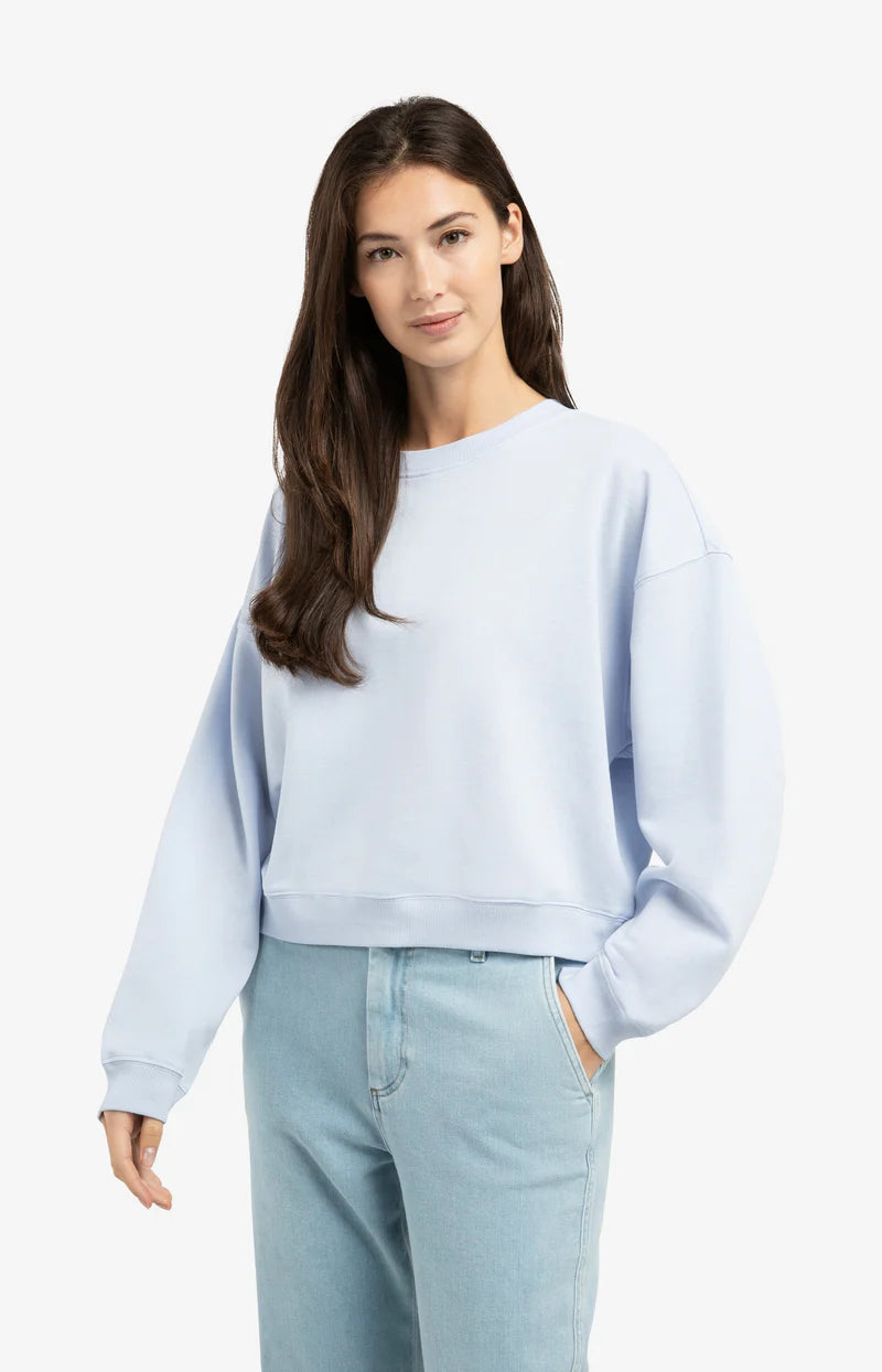 YAYA Lightweight Sweatshirt Ice Blue