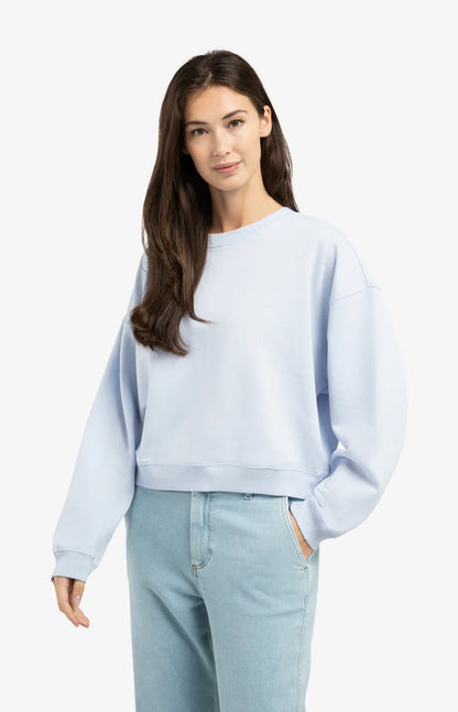 YAYA Lightweight Sweatshirt Ice Blue